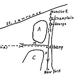 Raisz Erwin �ltal k�sz�tett kartogram-t�rk�p